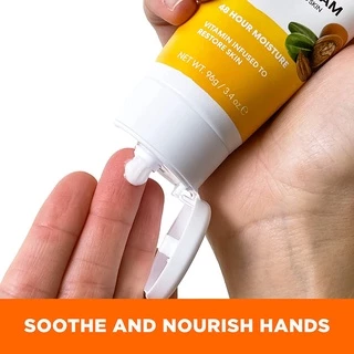 Palmer's Raw Shea Nourish Hand Cream 96G. โลชั่นทาผิวสำหรับทามือ สูตรรอว์เชียร์ ผิวนุ่ม ชุ่มชื้น ครีม ปาล์มเมอร์