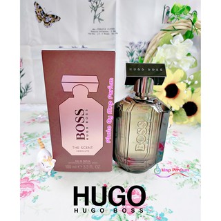 Hugo Boss The Scent Absolute For Her Eau De Parfum 100 ml. ( กล่องขาย ไม่ซีล  ) ..