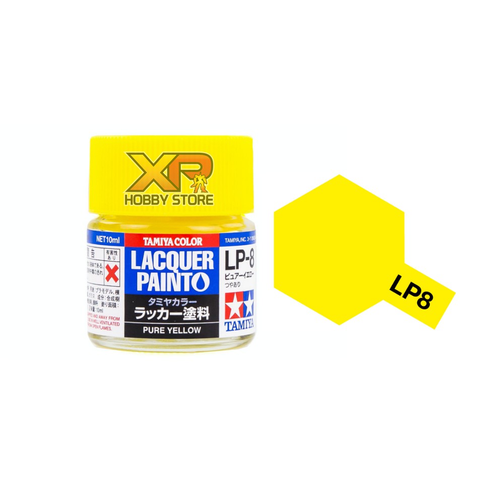 Tamiya Lacquer Paint LP-8 Pure Yellow