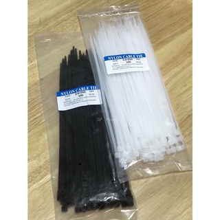 Nylon Cable Tie เคเบิ้ลไทร์ (ราคาต่อแพ็ค แพ็คละ 100เส้นโดยประมาณ)