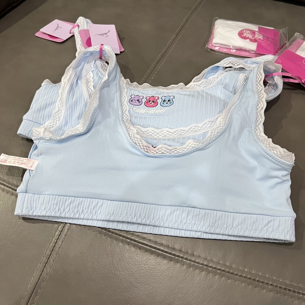 Sabina เสื้อชั้นใน รุ่น CareBears รหัส SBLU571 สีฟ้า (แถมฟรี! ที่คาดผม Care Bears สีขาว) - รูปที่ 2