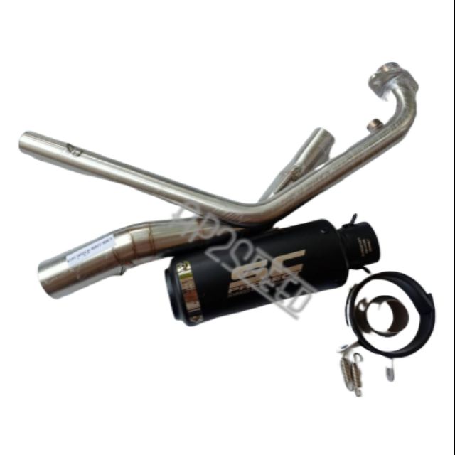 ชุดท่อ​ CBR​150​R (2 นิ้ว)​ ปี​ 2019-​สีดำ