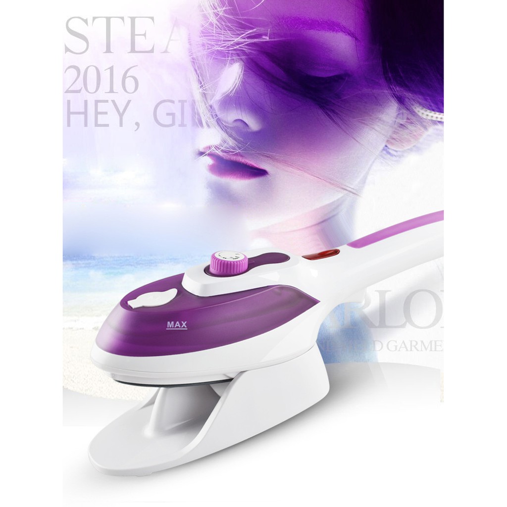 900W handheld portable steamer Electric Irons White/Purple 220V Handheld Portable Garment Steamer Household Steam Iron