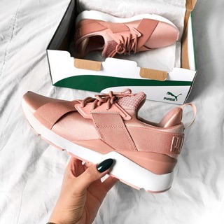 Puma muse satin สี Peach Beige 🍑🍑