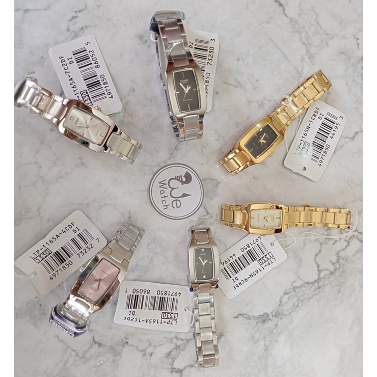 !!ประกัน1ปีและกล่อง CMG!! CASIO ของแท้ LTP-1165A LTP-1165N นาฬิกาข้อมือผู้หญิง ขายดี ยอดฮิต LTP1165