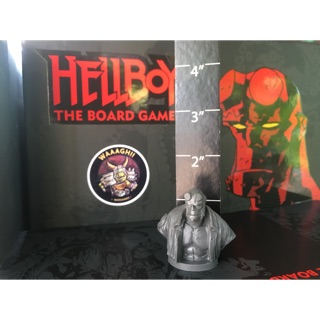 🔥มีของพร้อมส่ง🔥 Hellboy The Boardgame PVC Plastic Hellboy Liz Abe Johann Busts