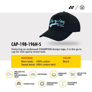YONEX CAP198 SERIES 2022