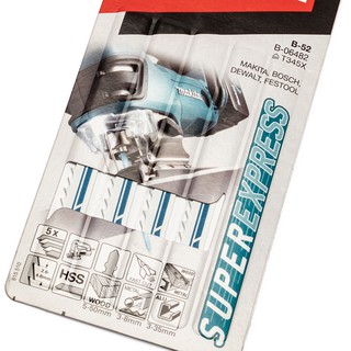 MAKITA ใบเลื่อยจิกซอ B-52(5ใบ/1PAC)