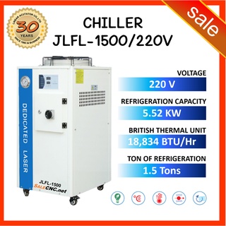 44. รอสินค้า-รับสินค้า Chiller Water Cooling เครื่องชิลเลอร์ JLFL-1500 Chiller JLFL1500 Chiller