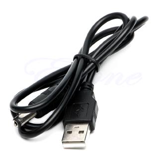 H.S.V Hot Usb 2 . 0 Male A To Dc 5 . 5 มม. X 2 . 1 มม. ปลั๊กซ็อกเก็ตสายเคเบิ้ล Dc Power Supply Cord