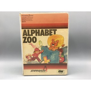 ALPHABET ZOO งานกล่อง สำหรับเครื่อง ATARI 400 / 800