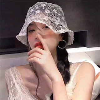 S Miss หมวกลูกไม้สวยสุด ๆ ~ ดีสุด ๆ กับหมวกชาวประมงตาข่ายตกแต่งชายหาดกลวง