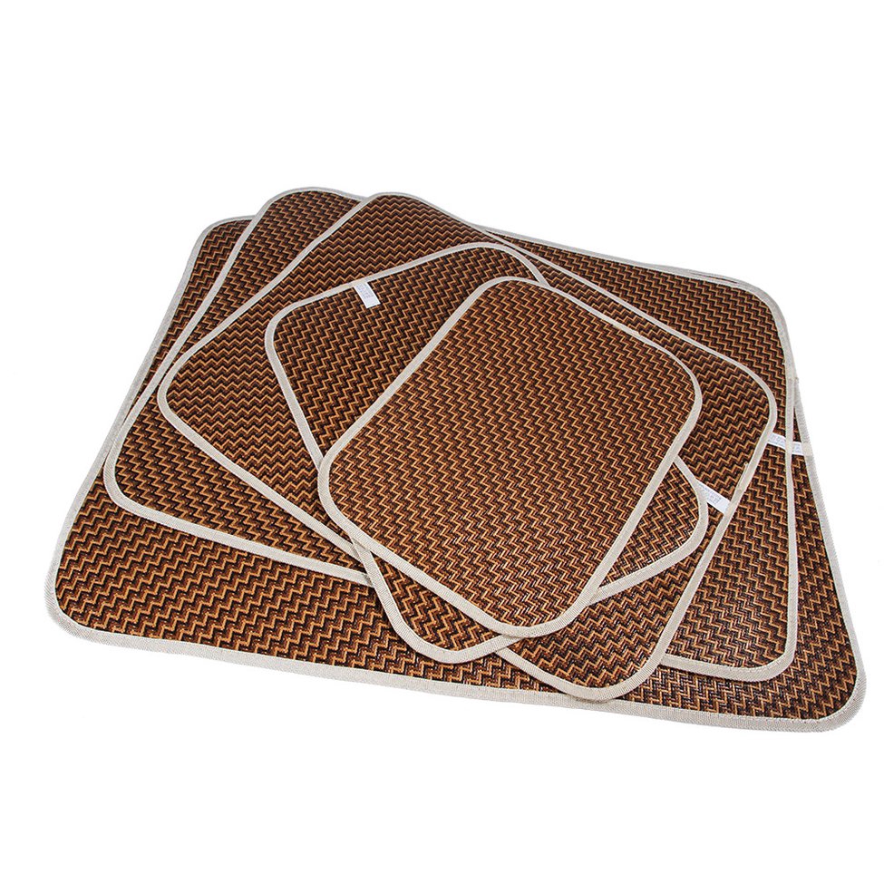 Hstpuppy Mat Pad Summer Cooling Cushion Cold Bed Bamboo Mat Ice