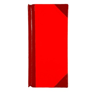สมุดบัญชีมุมมัน 12.5x27ซม. (100แผ่น/เล่ม) 777 12/100 Glossy account book 12.5x27 cm (100 sheets / book) 777 12/100