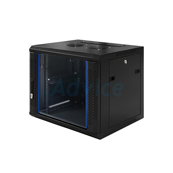 Rack Cabinet 6U (40 cm.) LINK (CW1-60406G) Glass