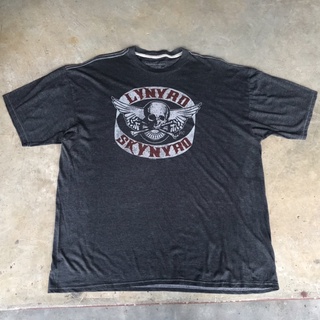 vtg.T-Shirt เสื้อวง LYNYRD SKYNYRD MC 2009 FLY ON. INC. MADE IN MEXICO Sz.XXL 50% COTTON 50% POLYESTER