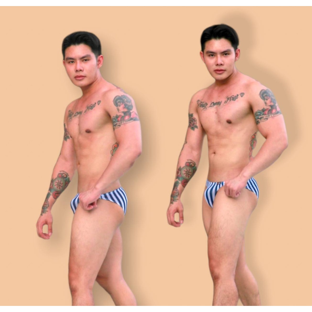 กางเกงในชาย รุ่นลายทาง Sexy Bikini ราคา ถูกที่สุด ดีลบีเคเค แกลเลอรีภาพที่ 6