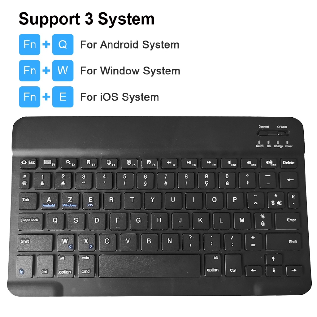 【HO】Keyboard,French / English Dual Language for Microsoft/Surface Pro 3 ...