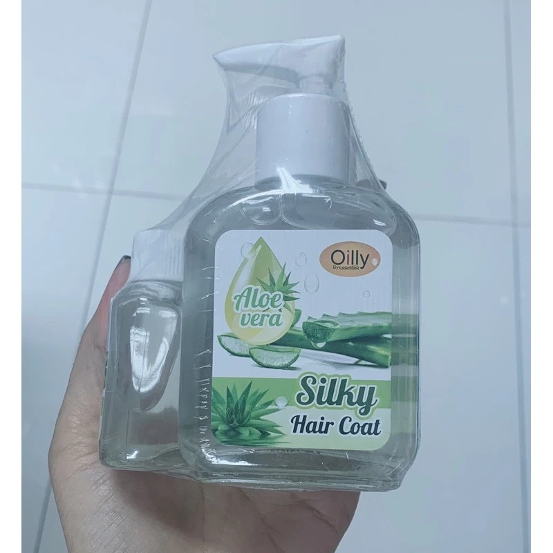 Oilly silky hair coat ซิลกี้แฮร์โคท (1แพ็คได้3ชิ้น) ขนาด 85 มล มี 12สูตร