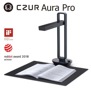 CZUR Aura PRO 3IN1 1.เครื่องสแกนหนังสือ 2เอกสาร  3. Visual Presenter ( โชว์ สไลด์ผ่าน กล้อง)