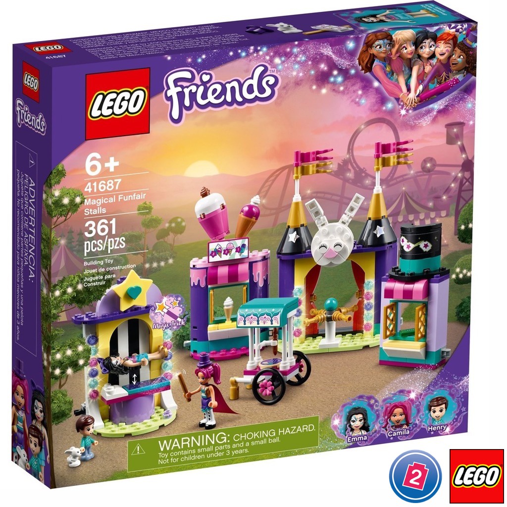 เลโก้ LEGO Friends 41687 Magical Funfair Stalls