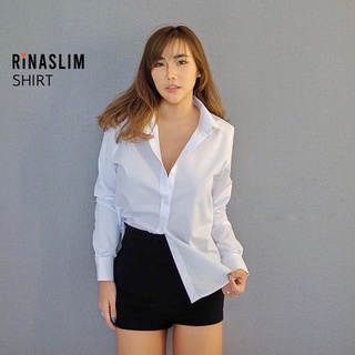 RINASLIM SHIRT เสื้อเชิ้ต เสื้อเชิ้ตผู้หญิง ทรงสวย