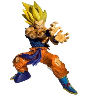 FIGMA โมเดลฟิกเกอร์ อนิเมะดราก้อนบอล Z Son Goku Battle Damaged ขนาด 15 ซม. ของเล่นสําหรับเด็ก