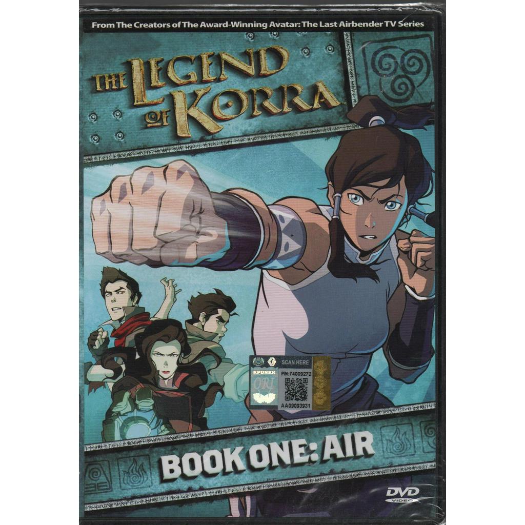 ดีวีดี The Legend Of Korra - หนังสือ One - AIR
