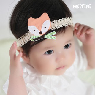 สายคาดผมจิ้งจอกน้อย สายคาดลูกไม้สีครีม Angel Neitiri