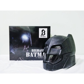 Bretoys Life-Size 1:1 Armored Batman Helmet Batman V Superman หมวกแบทแมน ภาคปะทะซุปเปอร์แมน สวมใส่ได้จริงของใหม่ของแท้