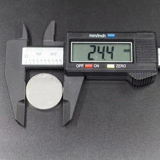 1ชิ้น แม่เหล็กนีโอดิเมียม 25x3มิล กลมแบน 25*3มิล Magnet Neodymium 25x3mm แม่เหล็กแรงสูง 25*3mm แม่เหล็ก