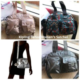 🐒Kipling
Defea Women’s Satchel 🐒กระเป๋าถือหรือสะพายขนาดกำลังดีวัสดุPolyamide