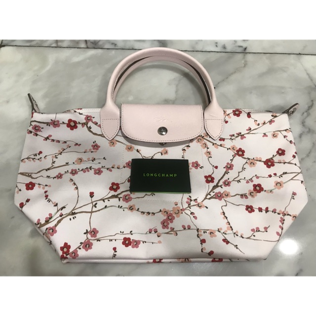 Longchamp / Le Pliage Neo Fantaisie Sakura / Size S