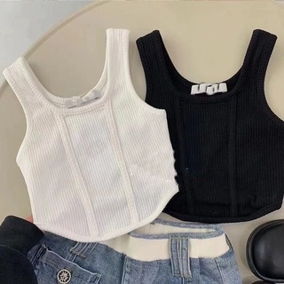 เสื้อกล้ามกีฬาสตรีแขนกุด bottoming elastic