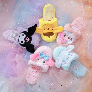 😘พร้อมส่ง💞รองเท้าสลิปเปอร์ลายการ์ตูนน่ารัก🐳Disneys