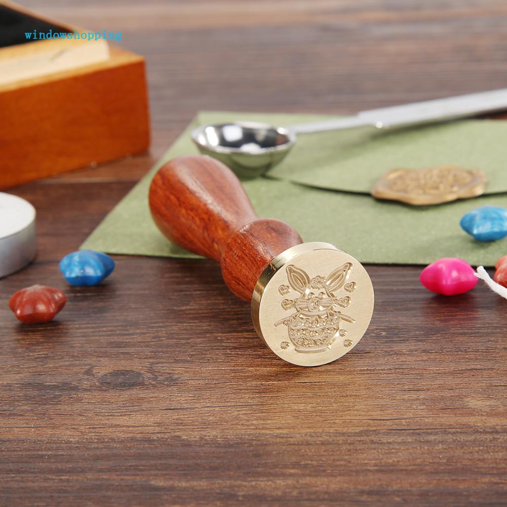 shop•Retro Letter Envelope Sealing Wax Copper Stamp for Art Decor