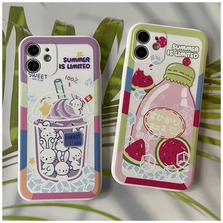 For  HUAWEI Y6P Y6S Y7P Y7A  Y9S Y9 PRIME Y7 Y6 PRO 2019 NOVA 5T NOVA 7i 3i P30 LITE   Watermelon soda TPU soft case