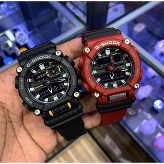 G-Shock GA-900-1Aสีดำ GA-900-4Aสีแดง ของแท้100% ประกันศูนย์1 ปี