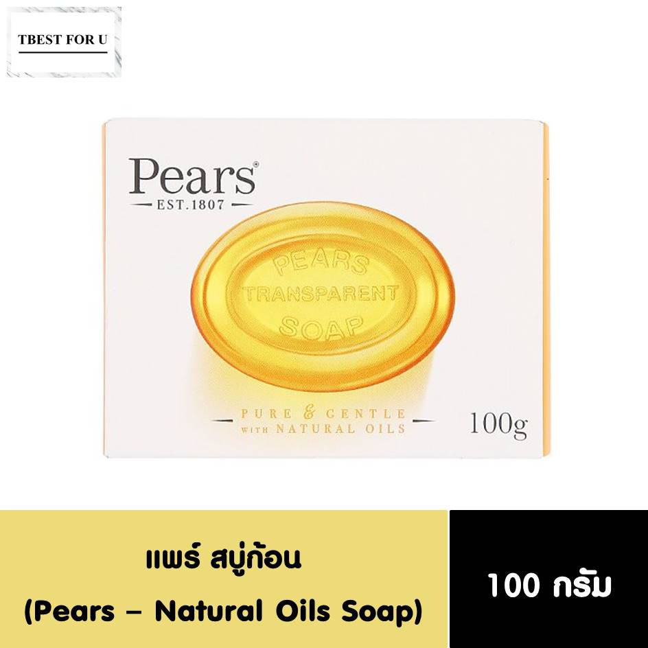 สบู่แพร์ เพียว เจนเทิล โซป สบู่ก้อน 100 กรัม / Pears Pure Gentle Soap 100 g