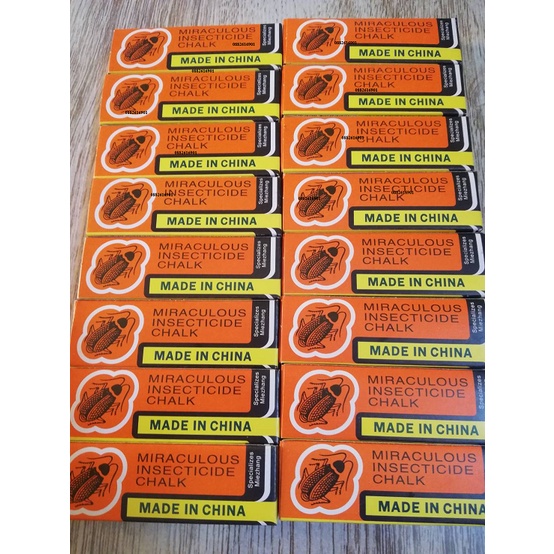 ชอล์คขีดมดช็อกไล่แมลงสาบ 10กล่อง 80บาท สัตว์09
