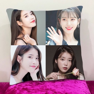 หมอนอิงสั่งทำ ใส่ได้4รูป หมอนอิงขนนุ่ม หมอนอิงโซฟา หมอนอิงในรถ หมอนอิง Cushions ไอยู IU Lee Ji Eun