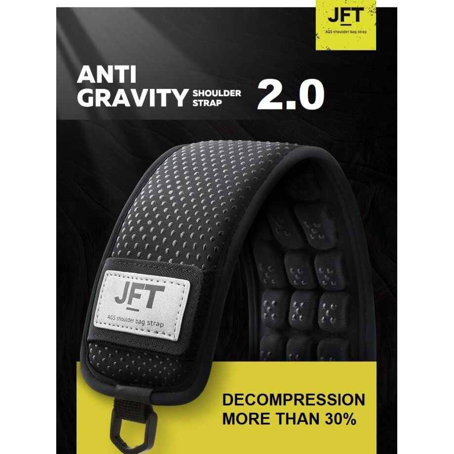 Jft 2.0 สายคล้องไหล่ ป้องกันการโน้มถ่วง ยกน้ําหนักกระเป๋าเป้สะพายหลัง อย่างง่ายดาย กําจัดความเจ็บปวดและความเมื่อยล้า ปรับปรุงท่าทาง