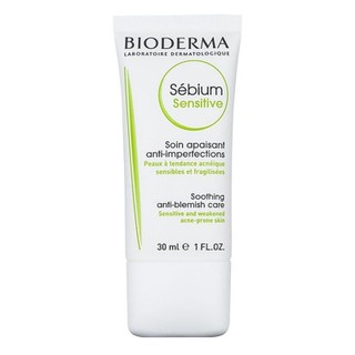 BIODERMA Sebium Sensitive 30ml ครีมบำรุงผิวบอบบาง หน้ามันเป็นสิวง่าย ไบโอเดอร์มา ซีเบี่ยม เซ็นซิทีฟ