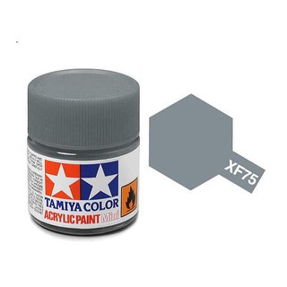 สีสูตรน้ำทามิย่า Tamiya Acrylic XF75 LJN Gray 10ml