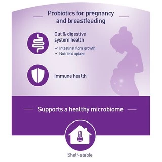 Elevit Probiotics Pregnancy and Breastfeeding โปรไบโอติกสำหรับคุณแม่ตั้งครรภ์ และให้นมบุตร 30 เม็ด