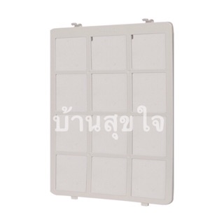 Hatari  แผ่นกรองด้านหลังชั้นแรก สีขาว ฝาหลัง พัดลมไอเย็น ฮาตาริ HT-AC10R1 ,AC Classic1 SKU4025