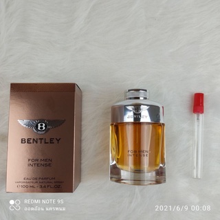 BENTLEY For Men Intense edp กลิ่นผู้บริหาร กลิ่น CEO กลิ่นแน่นๆ ด้วยหนัง เหล้ารัม กลิ่นธูป