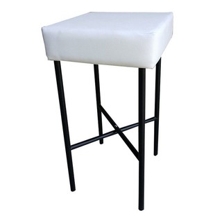 KK Shop เก้าอี้สตูลบาร์สูง 29" รุ่น Stool-H-สีดำ/ขาว