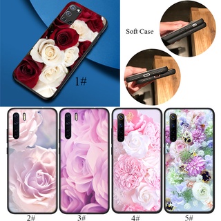 เคสโทรศัพท์มือถือแบบนิ่ม ลายดอกกุหลาบ DI59 สําหรับ OPPO F9 F11 F17 F19 Pro Plus A7X A3S A5 A9 A74