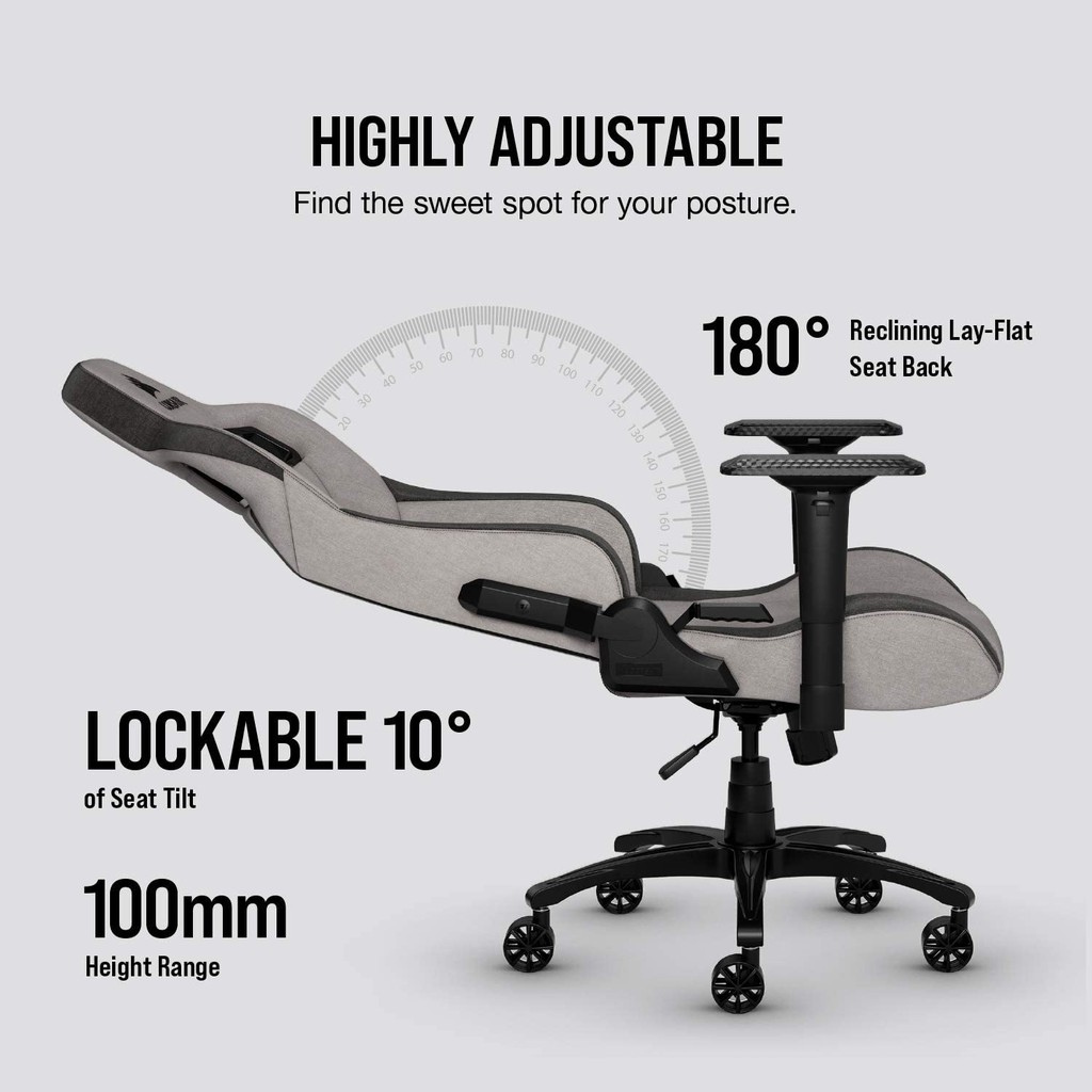 พร้อมส่ง เก้าอี้เกมมิ่ง CORSAIR T3 RUSH Gaming Chair รุ่นใหม่ 2023 นั่งสบายเล่นเกมได้นาน